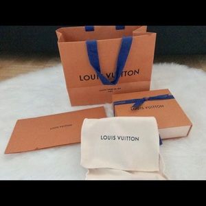 Authentic LV shopping bag